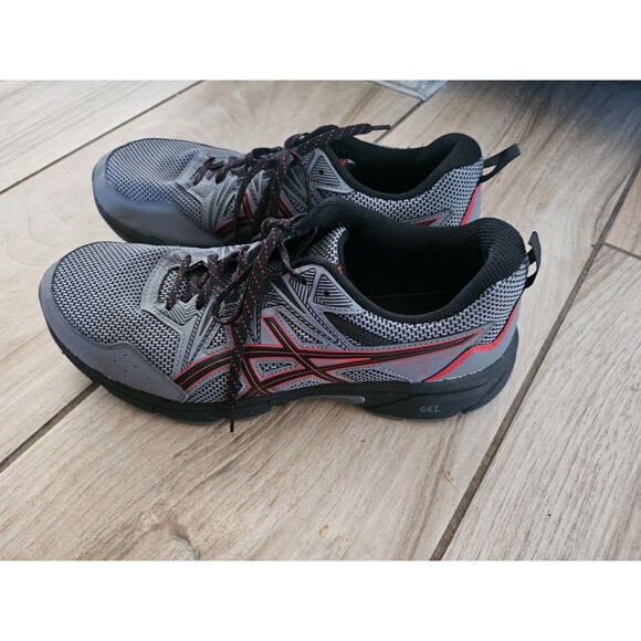 Size 11 - Asics Gel Venture 8 Metropolis Red Mens Casual Sneakers. - Picture 4 of 11